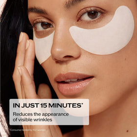 Shiseido close-up of mask sheet texture demonstrating smooth fit and infusion benefit