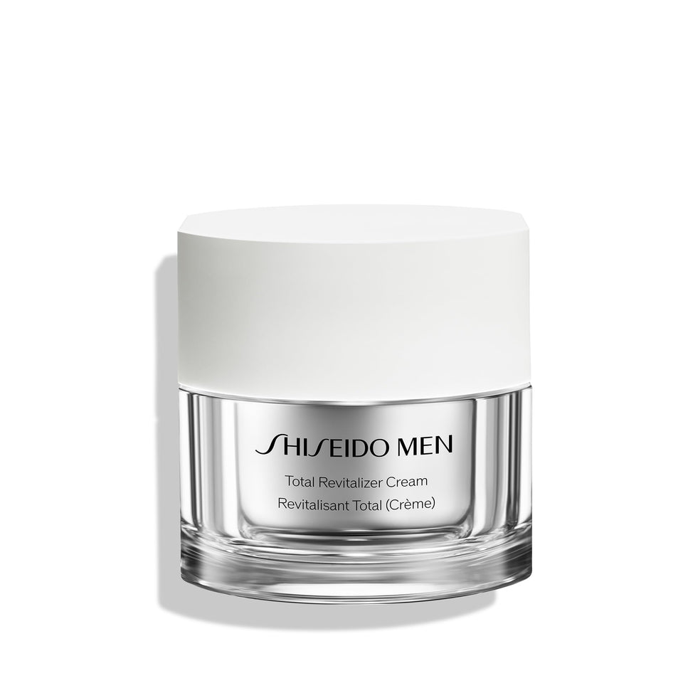 Shiseido men front packaging showing product and benefits