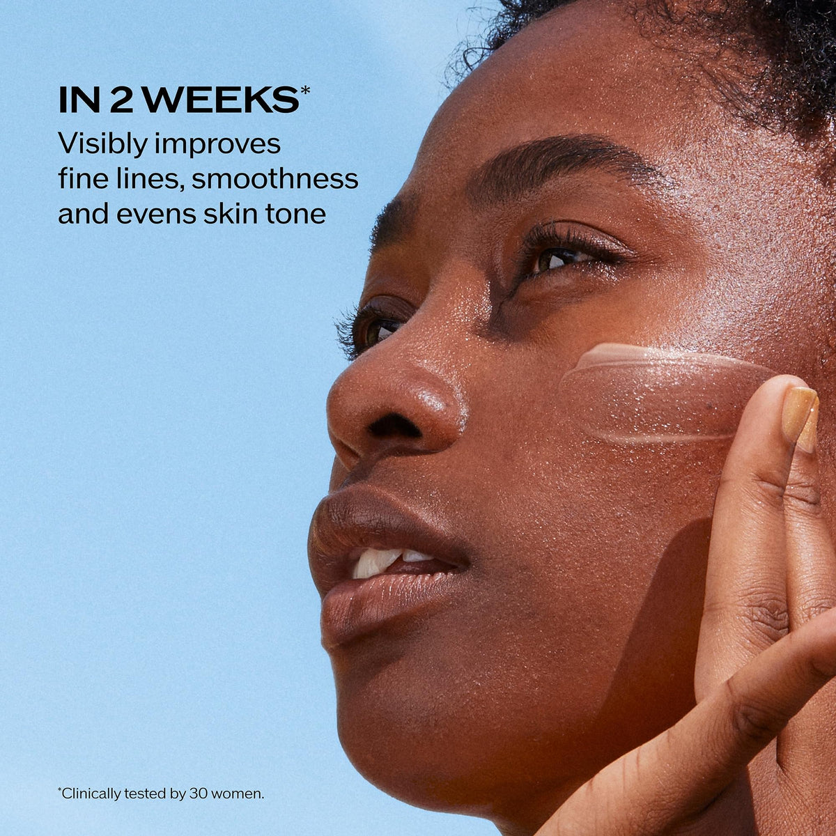 Shiseido label close-up highlighting SPF and ingredient details