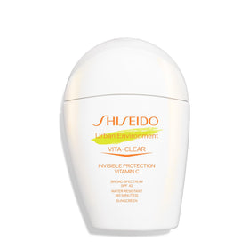 Shiseido front packaging showing product and SPF benefit