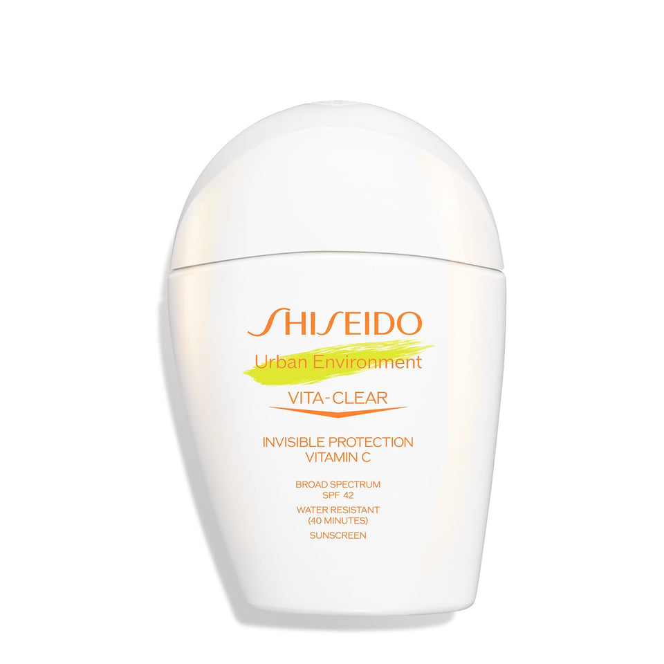 Shiseido front packaging showing product and SPF benefit
