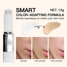 SHLLON dual-ended brush and balm demonstrating easy blending and convenience