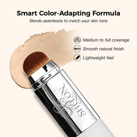 SHLLON label ingredient highlight showcasing niacinamide and collagen benefits