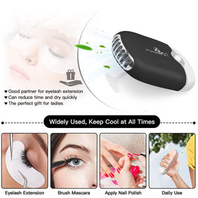 Shmian lash cleaning kit staged in bathroom for travel convenience