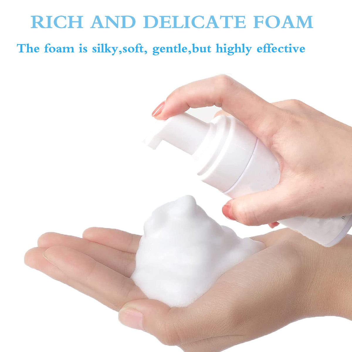 Shmian USB mini fan held in hand for quick cool drying benefit