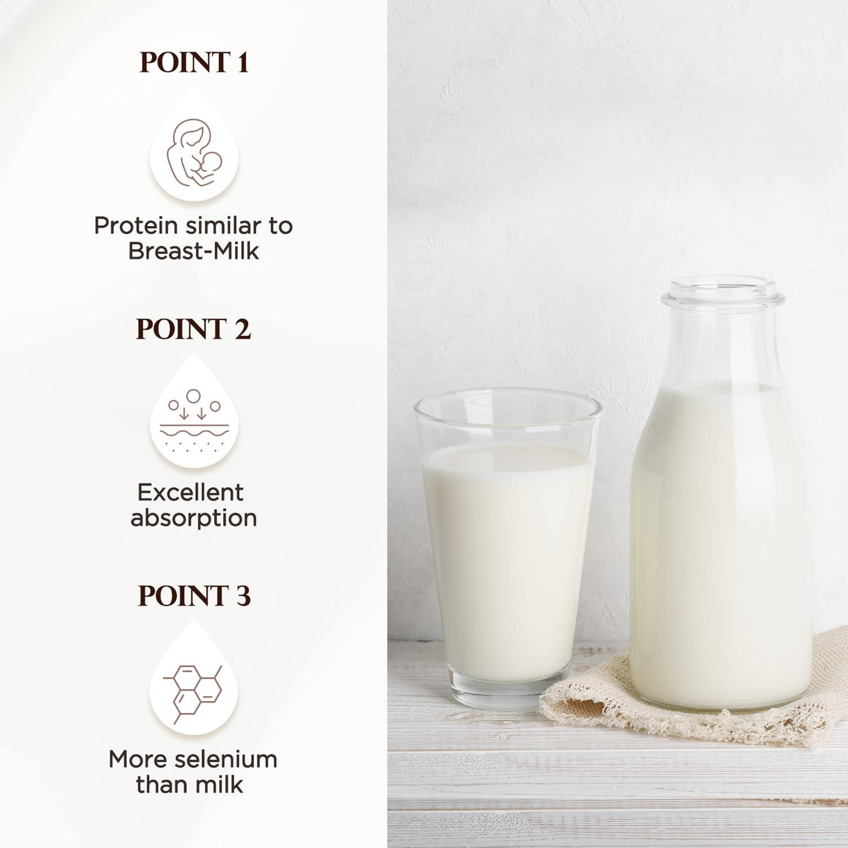 SHOWERMATE ingredient label highlighting Ecocert Pure Herb Complex for gentle soothing