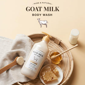 SHOWERMATE bottle next to common items to show the 800 ml scale