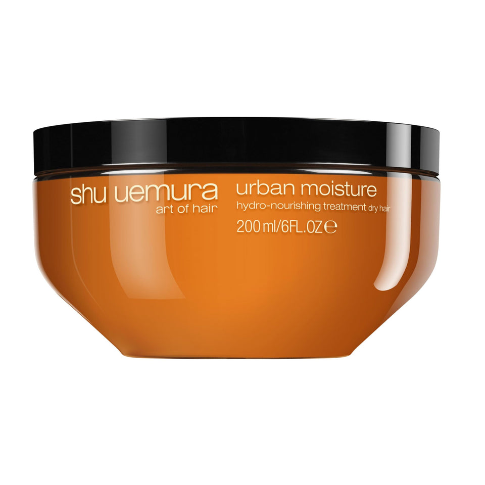 shu uemura art of hair jar front view showing premium design and brand clarity