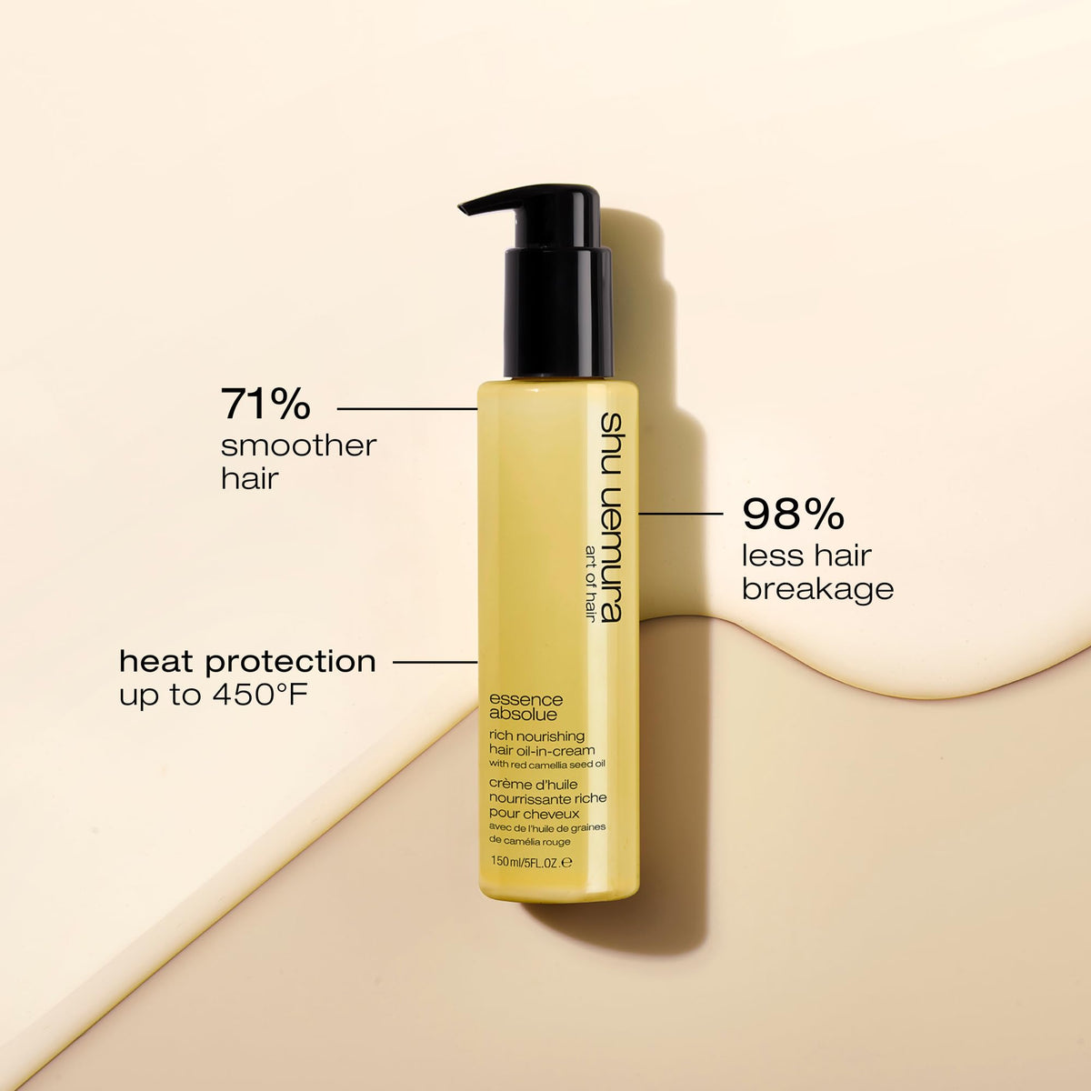 shu uemura art of hair open jar showing velvety texture and hydration