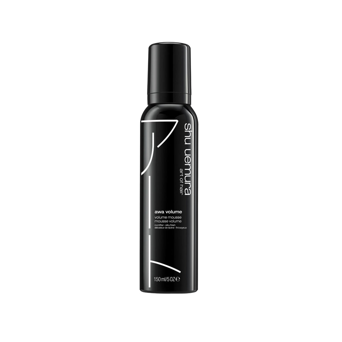 shu uemura art of hair front packaging shows product identity and professional volume benefit