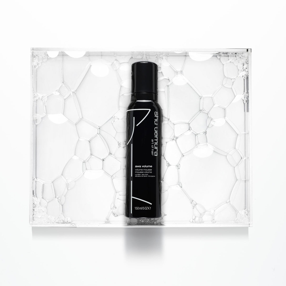 shu uemura art of hair styling in use during blow-dry for instant root lift benefit