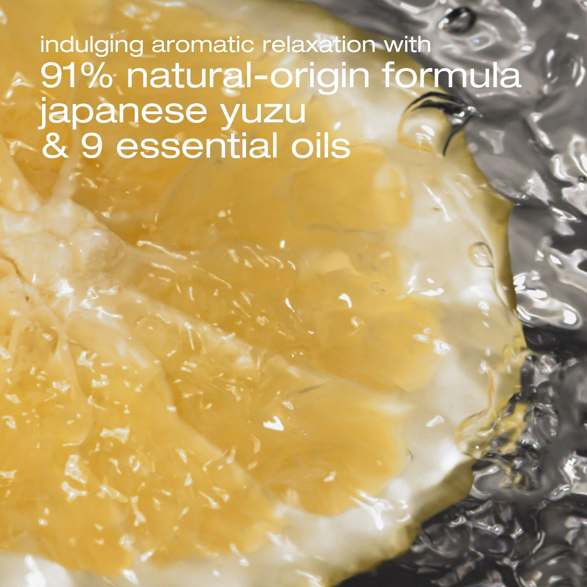 shu uemura emulsified oil into milky texture demonstrating easy rinse benefit