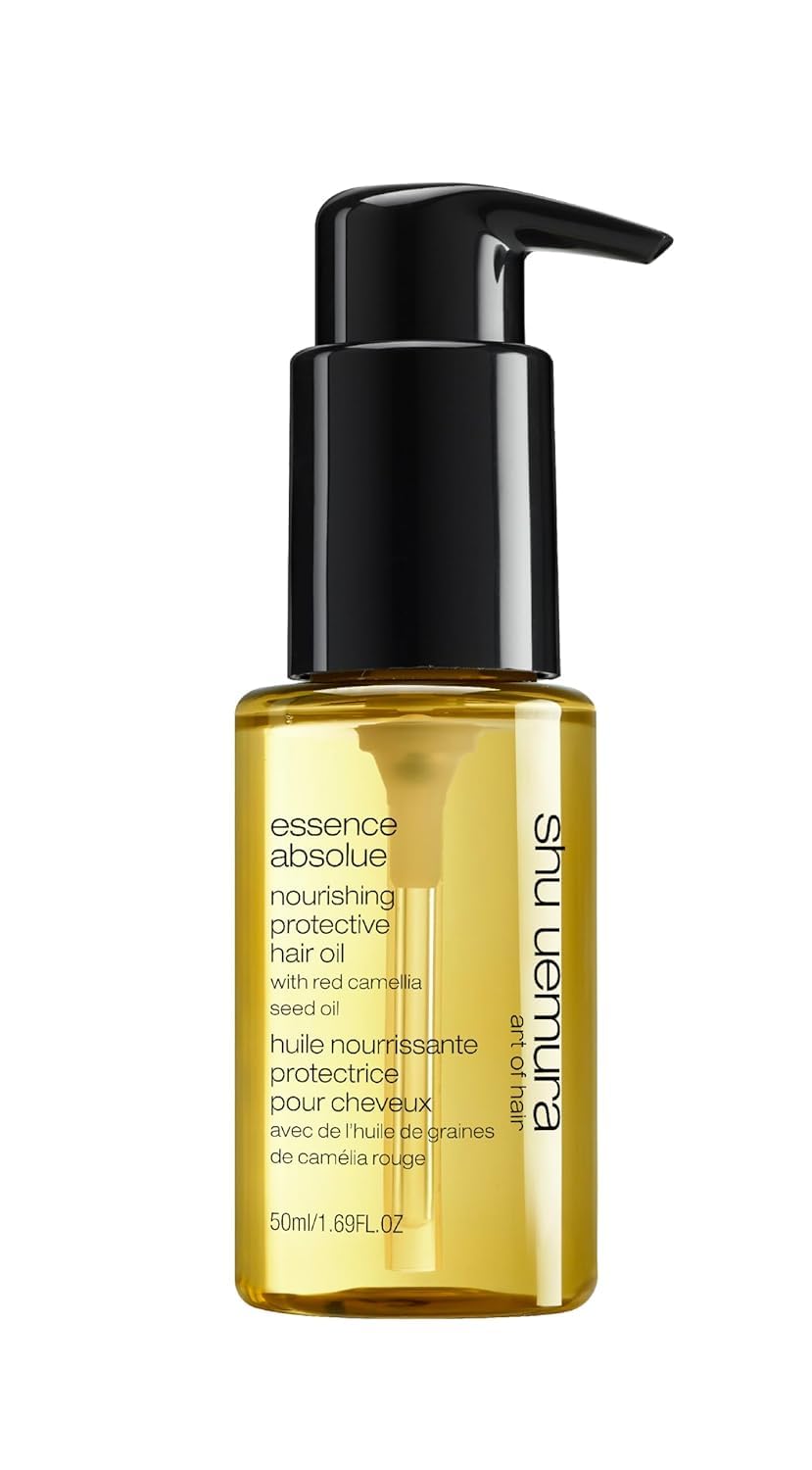 shu uemura front packaging showing bottle and label for instant recognition and luxe appeal