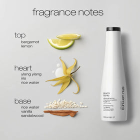 shu uemura art of hair before and after hair showing increased shine and thickness