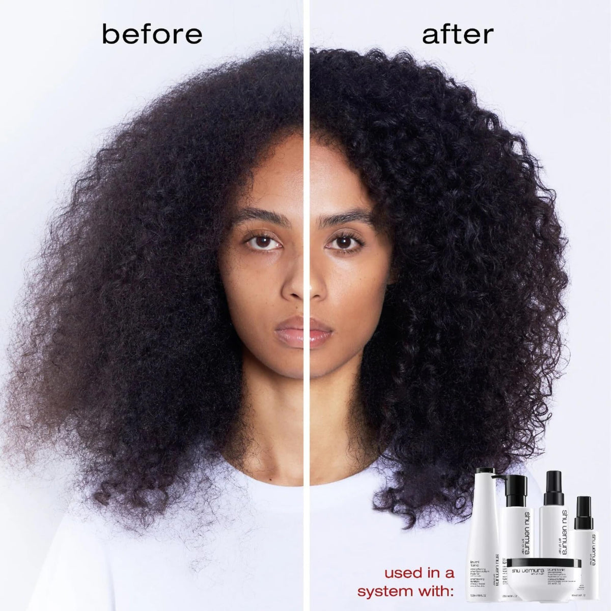shu uemura art of hair Japanese rice water ingredient sourced from Hyogo benefit