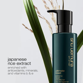 shu uemura 8 fl oz size comparison indicating travel-friendly salon quantity