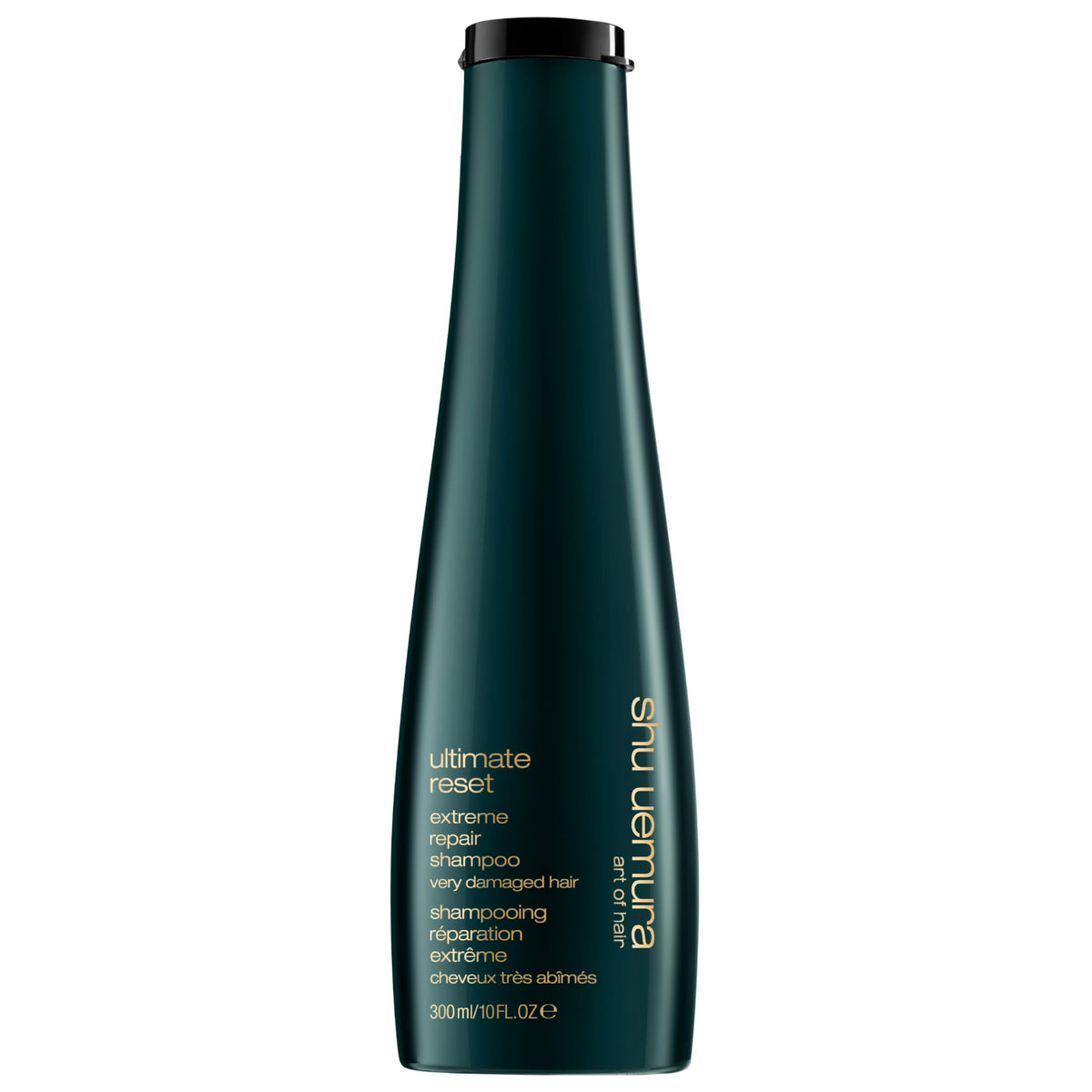 shu uemura art of hair front bottle shot showing packaging and brand clarity