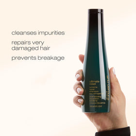shu uemura art of hair Japanese rice extract ingredient highlighting nourishment