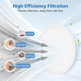 ShufudeJa cleaning filter with soft brush to restore airflow and prolong filter life