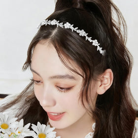 shuielai headband styled with bridal updo enhancing hairstyle elegance