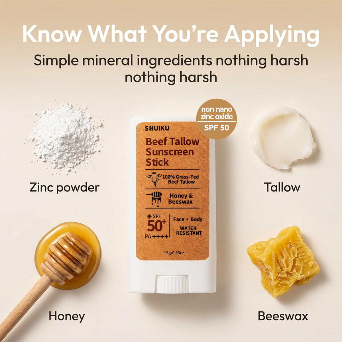 SHUIKU sunscreen in a travel bag lifestyle shot for easy reapplication on-the-go