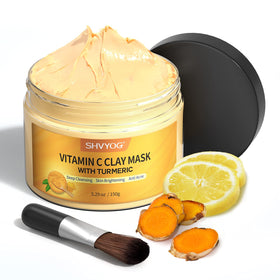 SHVYOG jar front view showcasing clean packaging and brightening benefit