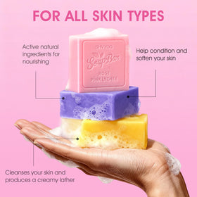 SHVYOG turmeric and oats ingredients displayed to illustrate soothing, natural care