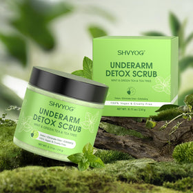 SHVYOG label closeup highlighting natural ingredients and safety benefits