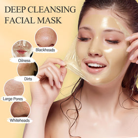 SHVYOG mask applied on cheek demonstrating even coverage benefit
