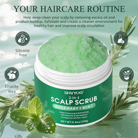 SHVYOG product next to hands showing scale and travel-friendly benefit