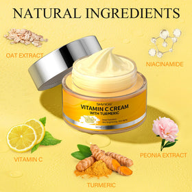 SHVYOG cream texture close-up showing smooth consistency for quick absorption