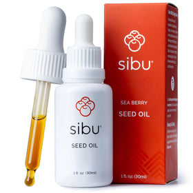 sibu front packaging 30ml bottle showing clear glass and organic branding for trusted potency