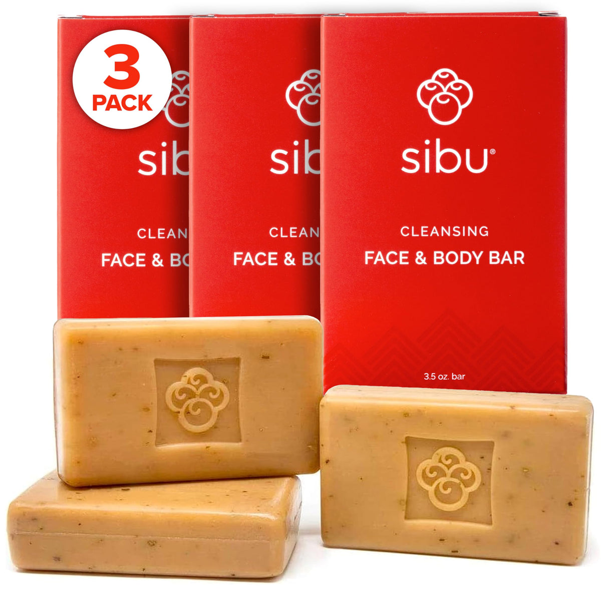 sibu front-facing 3-pack showing packaging and citrus benefit
