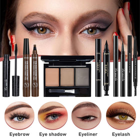 SIGHTLING lipstick and eyeliner pair highlighting color payoff and definition benefit