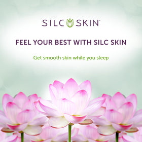 Silc Skin pad beside credit card to show scale for fit and coverage