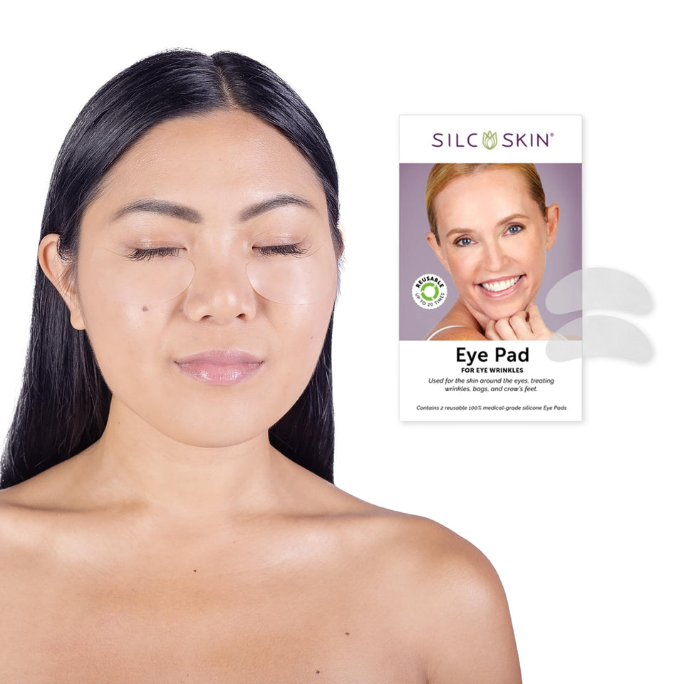Silc Skin front packaging showing product and benefits for under eyes