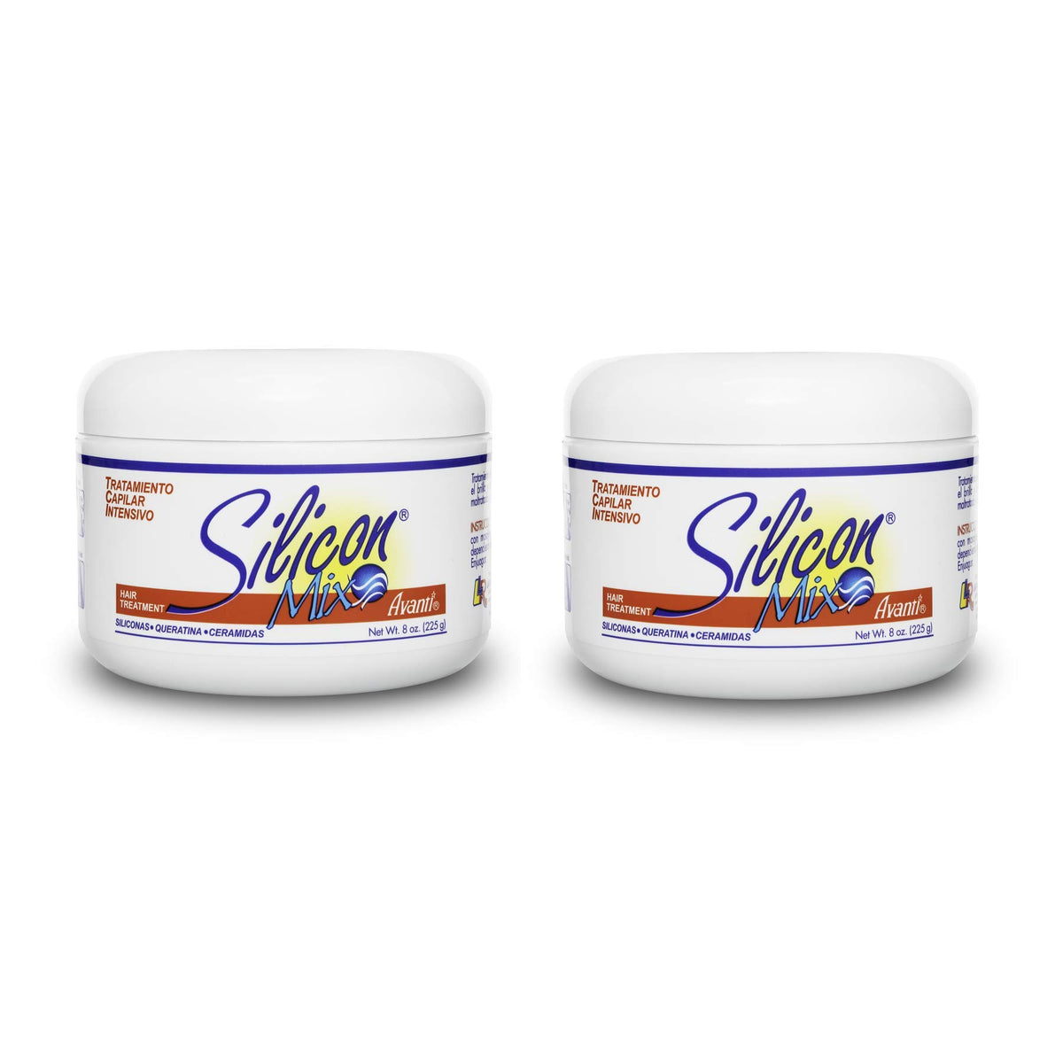 Silicon Mix front tub showing label and 8 oz size for deep conditioning