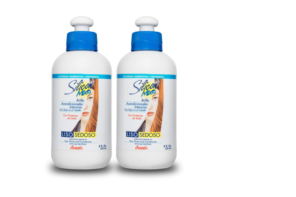 Silicon Mix leave-in Conditioner front bottle showing label and conditioning benefits