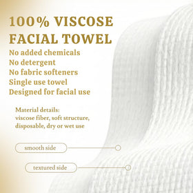 Silklean towel in use gently removing makeup with minimal rubbing