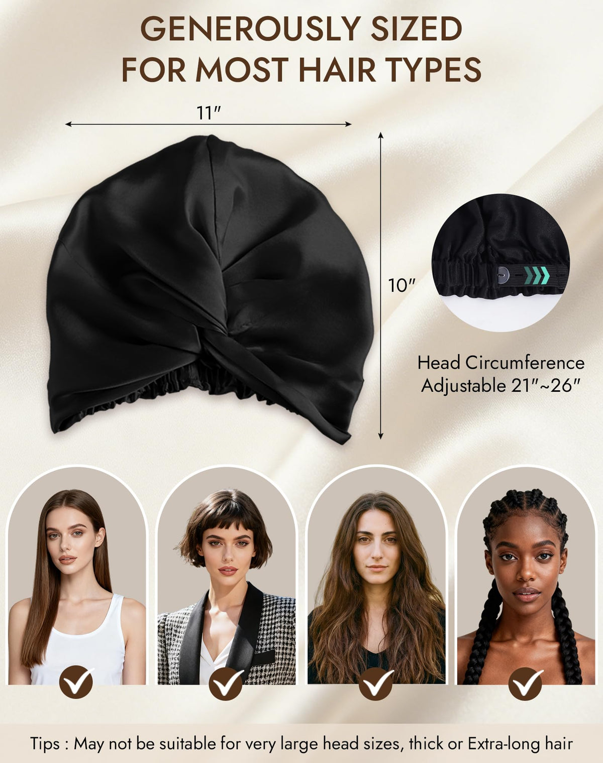 SilkSilky fabric texture showing reduced friction and hair-smoothing benefit