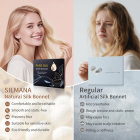 SILMANA adjustable strap detail displays secure fit without forehead marks