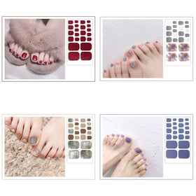 SILPECWEE application demo on toe showing easy adhesive benefit