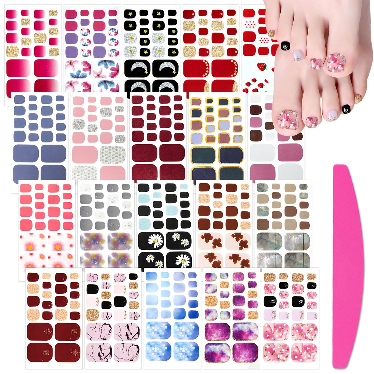SILPECWEE front packaging showing toe wrap variety and convenience