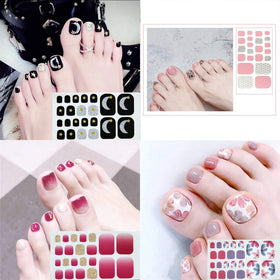 SILPECWEE solid color strip selection for classic pedicure options