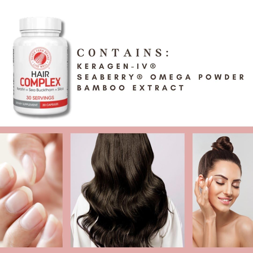 Silver Fern product label showing 30 capsules equivalence and dosage clarity benefit