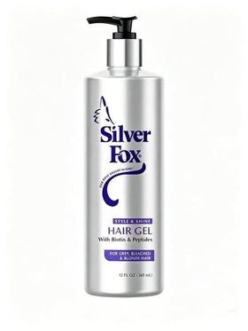 Silver Fox front packaging showing 10 oz gel and refreshed look for easy identification