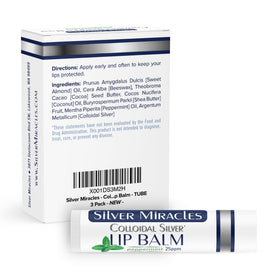 Silver Miracles close-up of balm texture on twist-up tube highlighting creamy glide and quick absorption