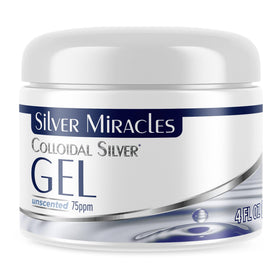 Silver Miracles tube front view showing label and 4 oz size for reliable care