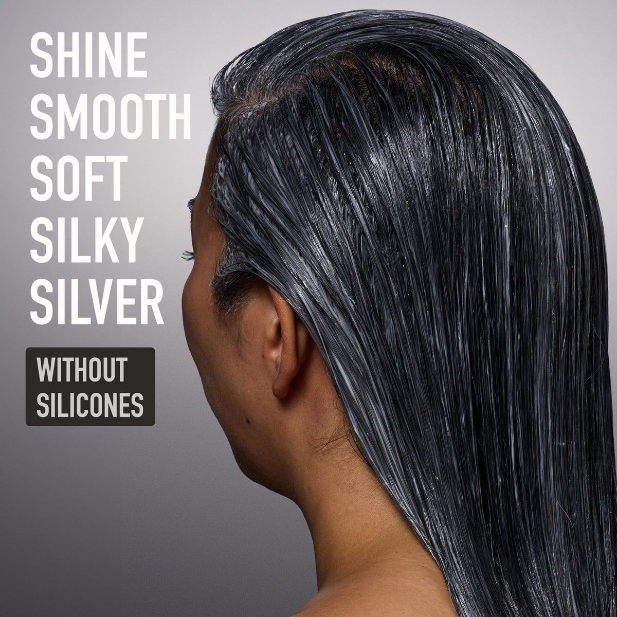 Silverist hyaluronic acid and rice protein feature to boost shine