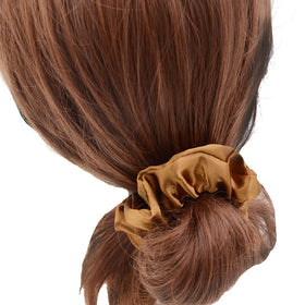 Simnice scrunchies worn in different outfits showing versatile everyday and event styling